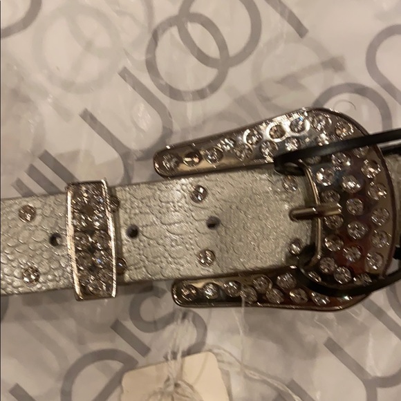 Silver rhinestone belt - Picture 3 of 3